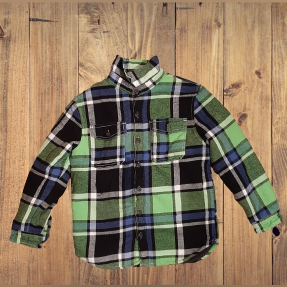 Crazy 8 Other - Cozy Crazy 8 Faux Fur Button Down